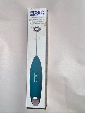 eparé Electric Milk Frother - Teal NWT